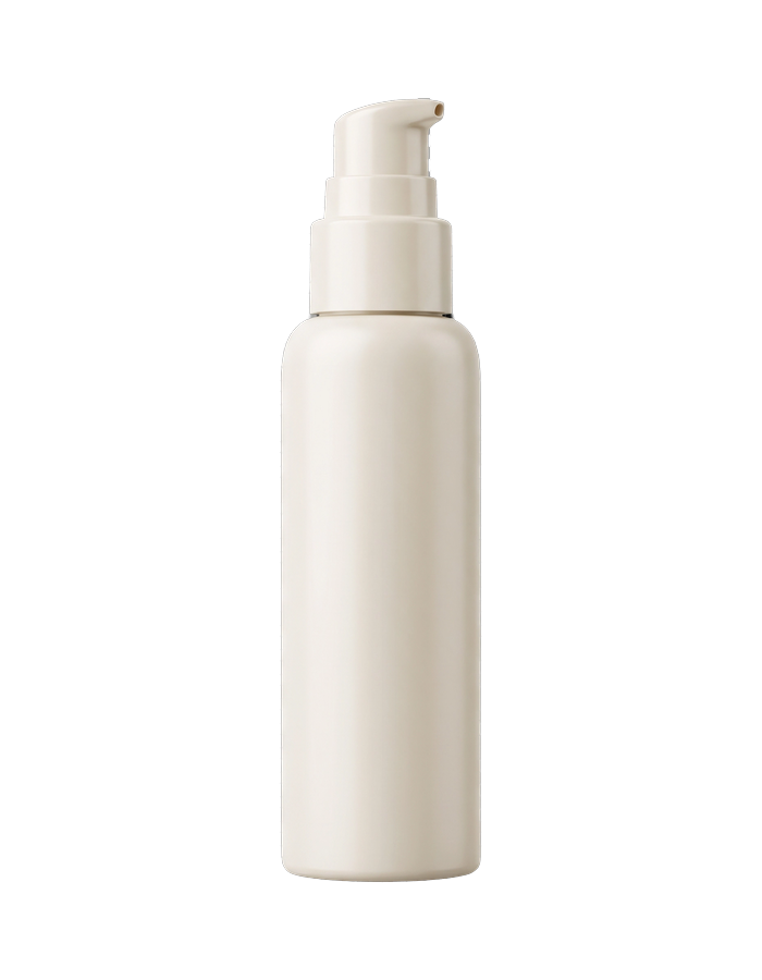 Schlanke Pumpflasche mit Serum